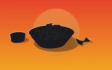 Illustration Leonidakit : Chips tortilla