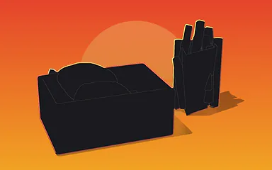 Illustration Leonidakit : Menu « Cluckin’ Little »