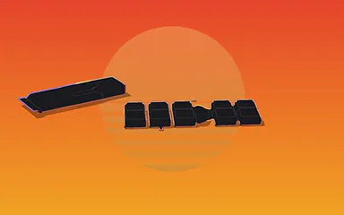 Illustration Leonidakit : Meteorite