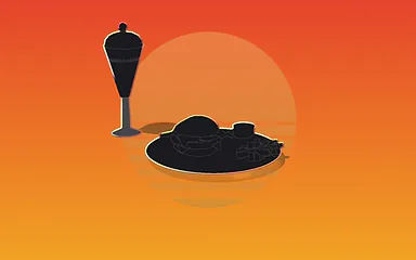 Illustration Leonidakit : Repas au diner