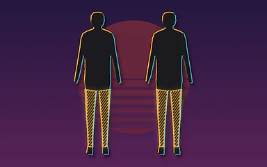 Illustration Leonidakit : Jambe gauche et jambe droite (GTA V)