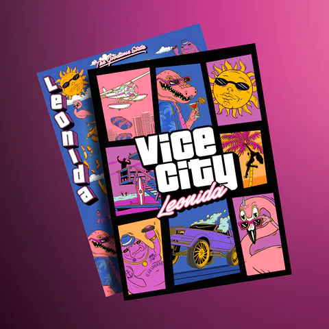 Coffret collector, poster de Leonida