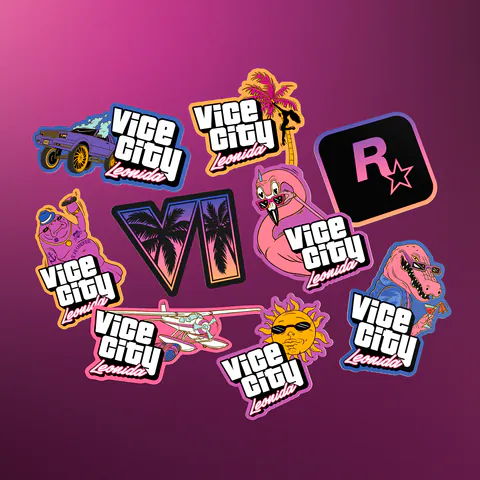Coffret collector, stickers