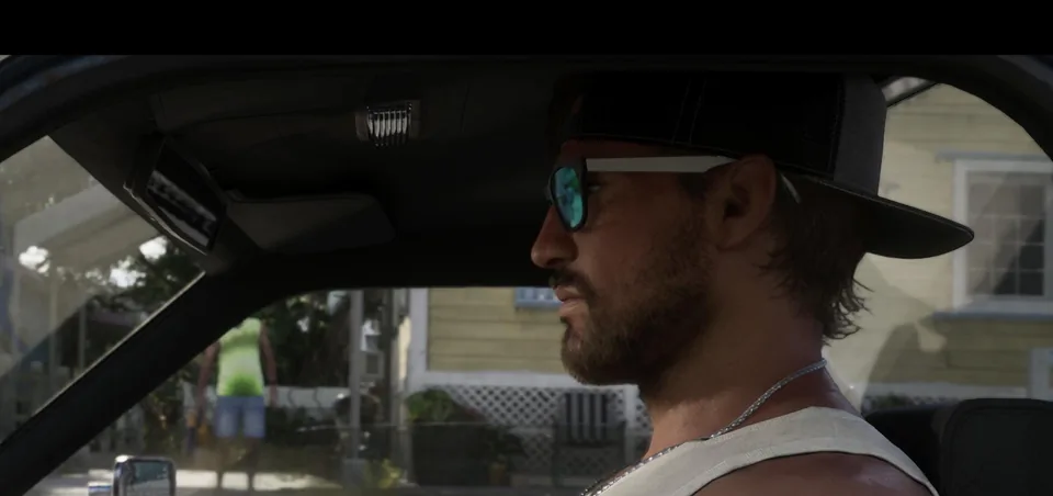 Capture officielle de GTA VI : Yellow House