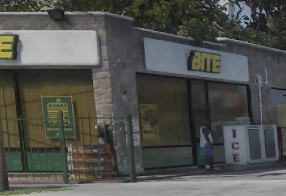 Capture officielle de GTA VI : Bite