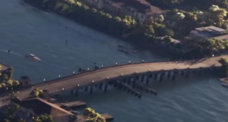 Capture officielle de GTA VI : Bridge
