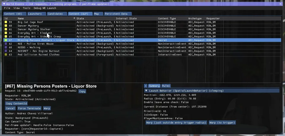 Capture officielle de GTA VI : Liquor Store