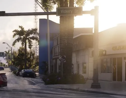 Offizieller Screenshot aus GTA VI: 765 Arthur Godfrey Rd