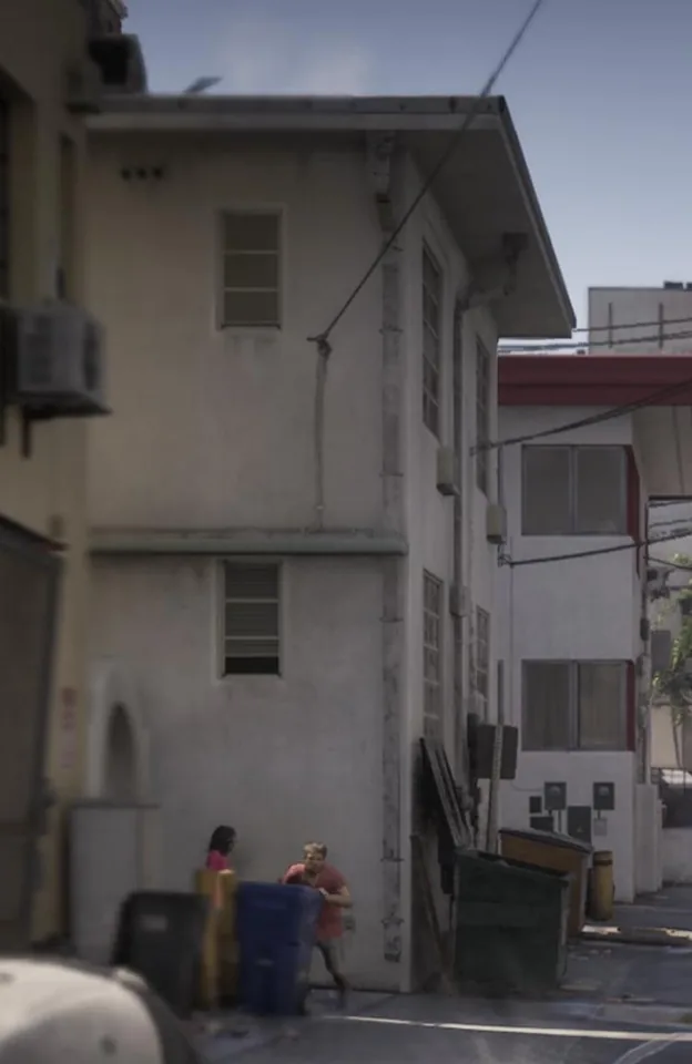 Capture officielle de GTA VI : 1608 Meridian Ave