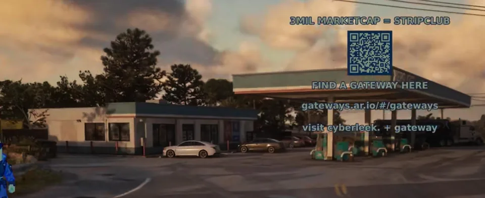 Capture officielle de GTA VI : Xero Gas Station