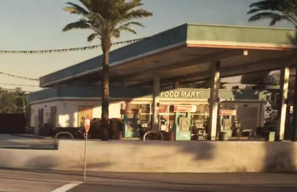 Offizieller Screenshot aus GTA VI: Xero Gas Station