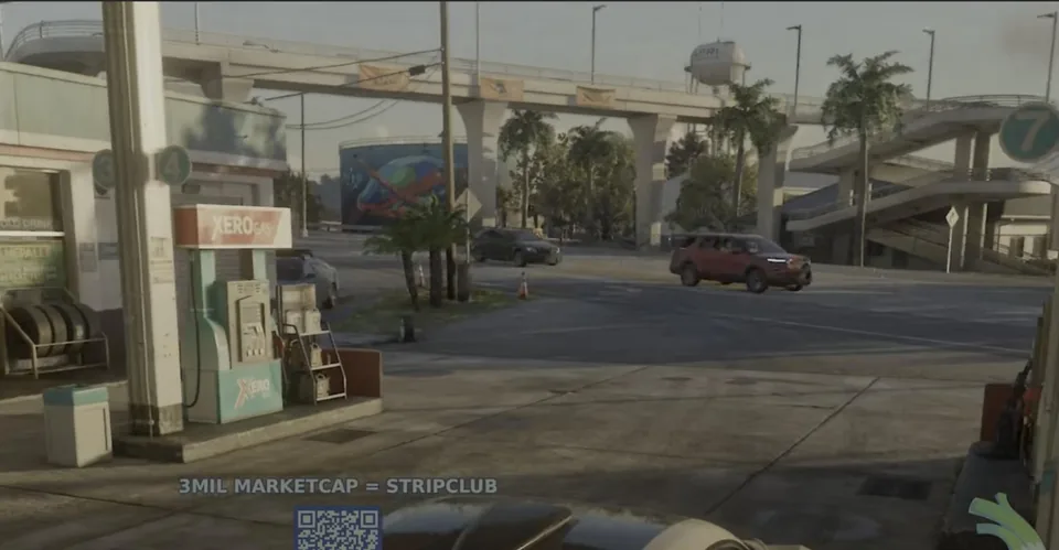 Captura oficial de GTA VI: Footbridge