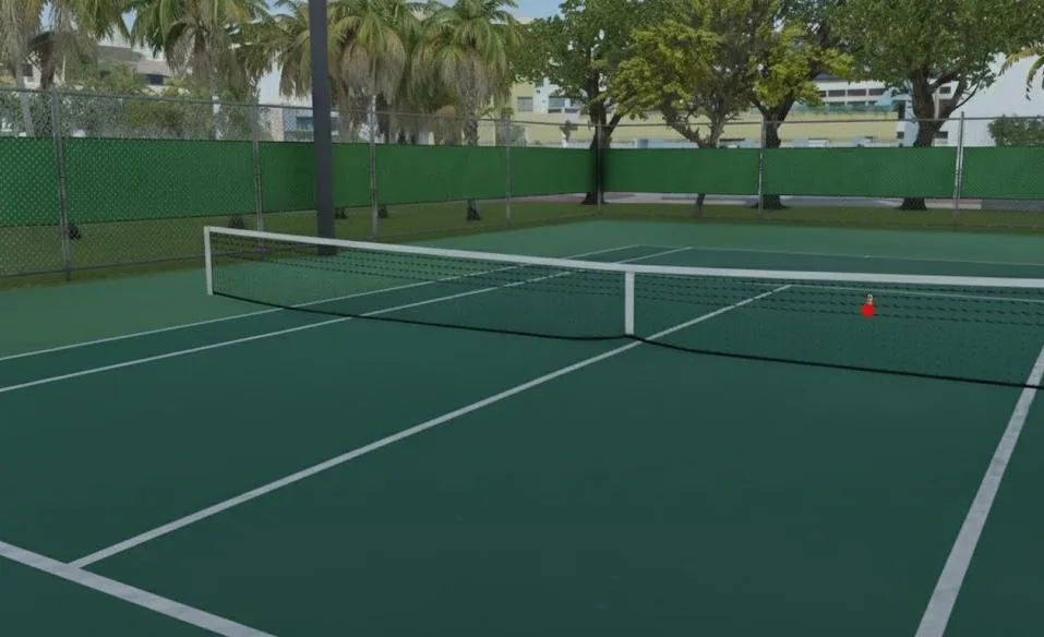 Capture officielle de GTA VI : Tennis Miami