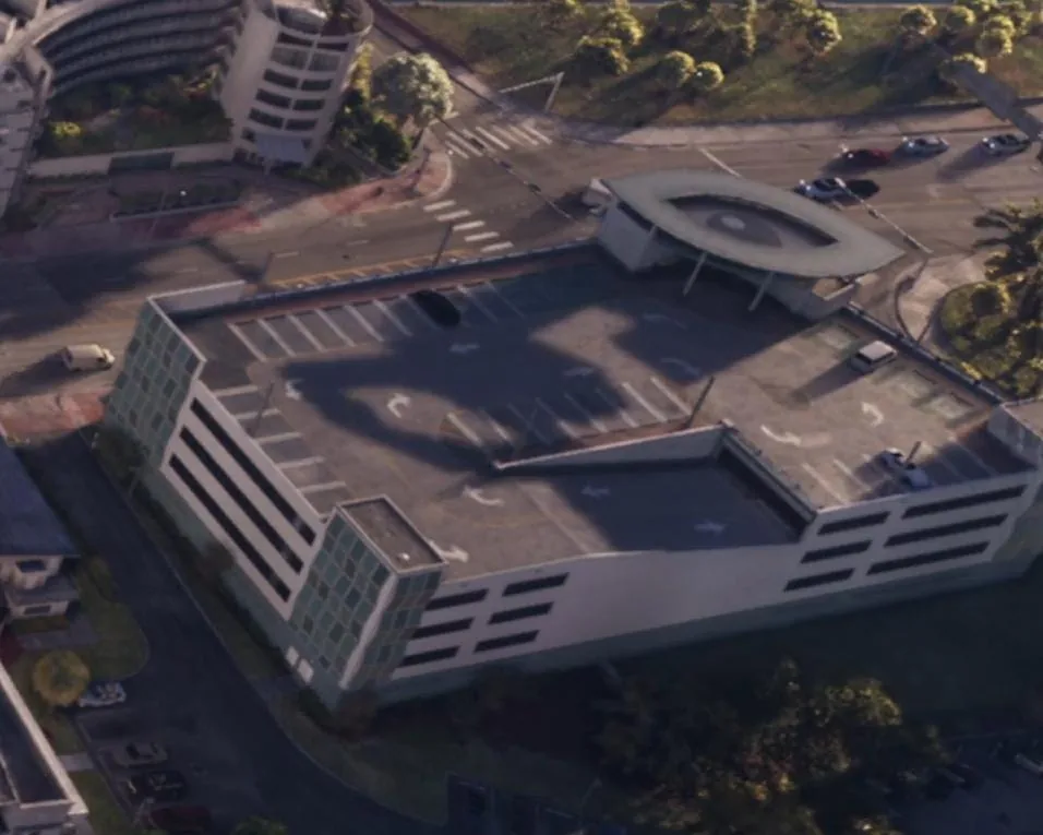 Screenshot ufficiale di GTA VI: Nobe Parking Garage