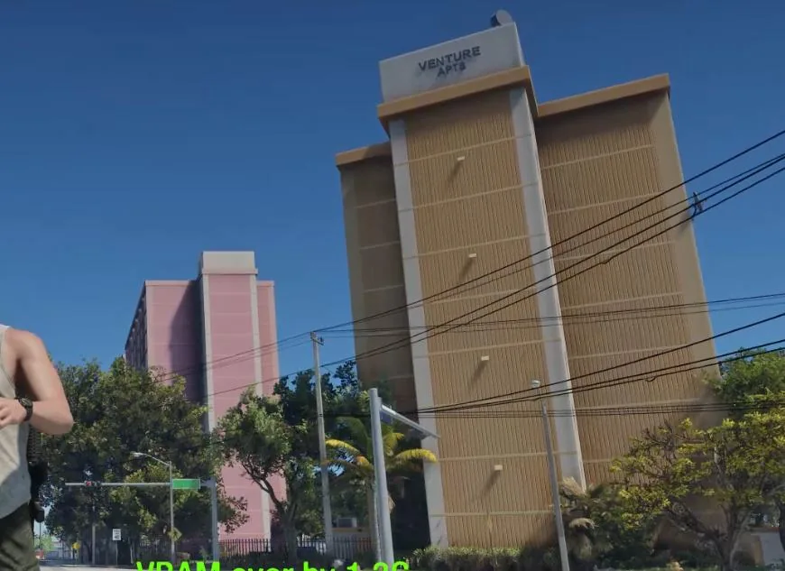 Capture officielle de GTA VI : Venture Apts South