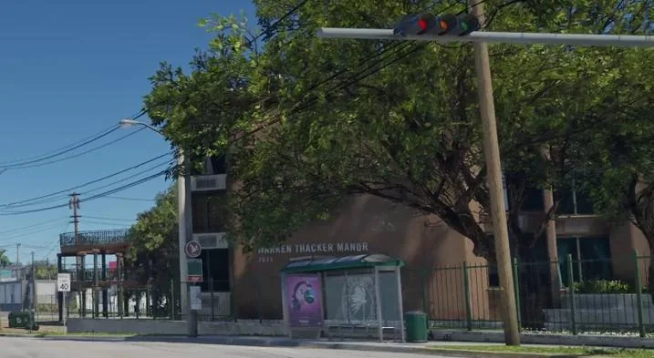 Screenshot ufficiale di GTA VI: 7071 Warren Thacker Manor