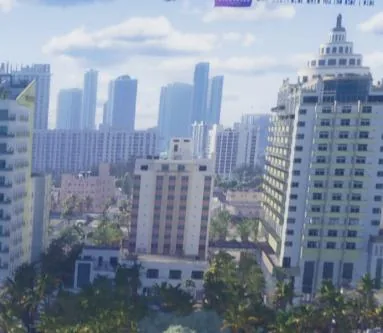 Capture officielle de GTA VI : Loews Miami Beach