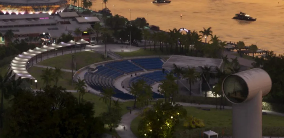 Capture officielle de GTA VI : FPL Solar Amphitheater