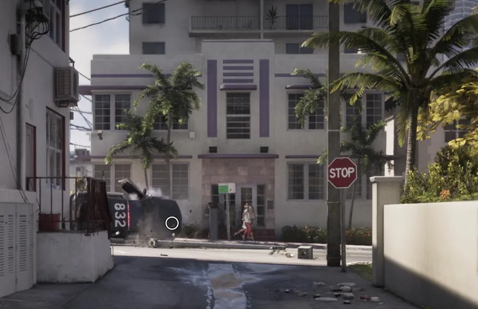 Capture officielle de GTA VI : 610 8th St
