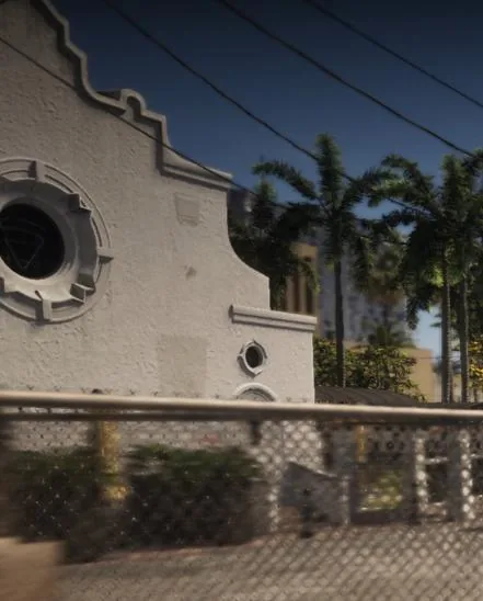 Capture officielle de GTA VI : Miami Beach Community Church