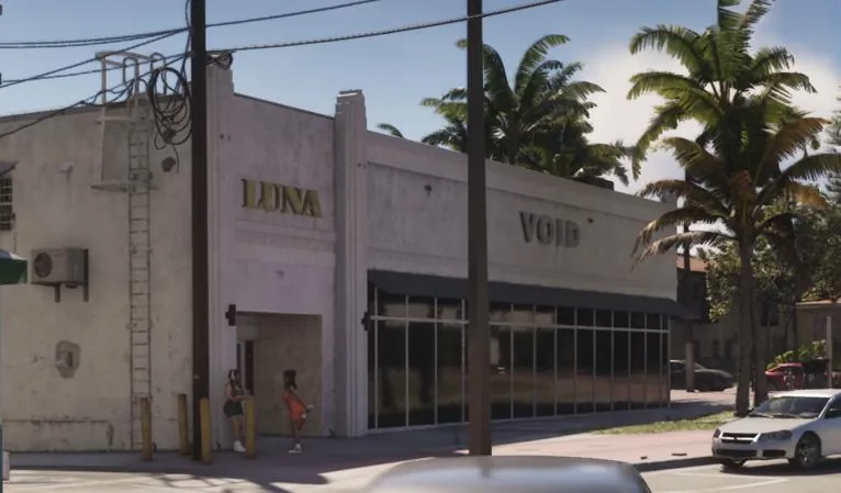 Capture officielle de GTA VI : Void