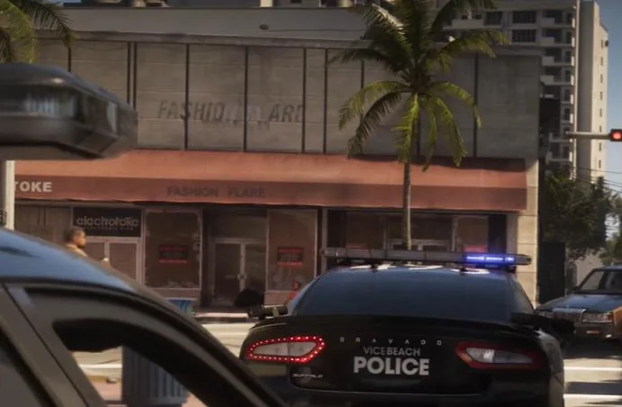 Capture officielle de GTA VI : Electrotoke
