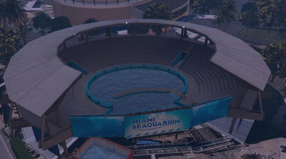 Offizieller Screenshot aus GTA VI: Vice City Oceanarium