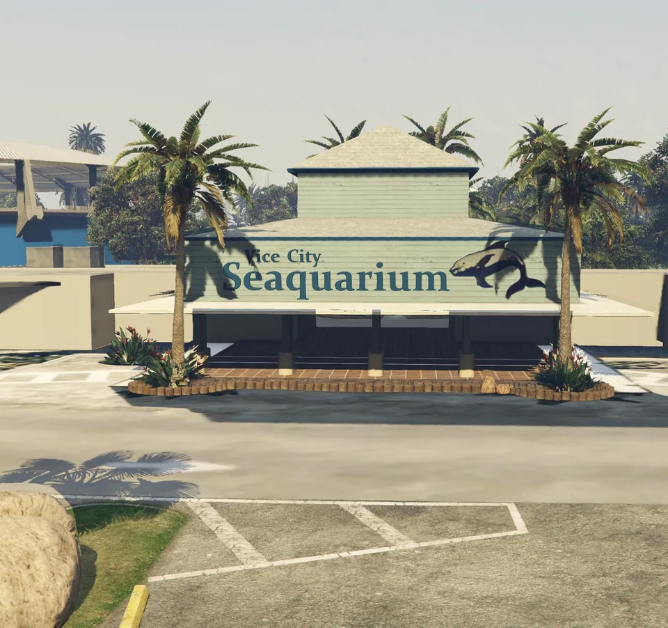 Capture officielle de GTA VI : Vice City Oceanarium