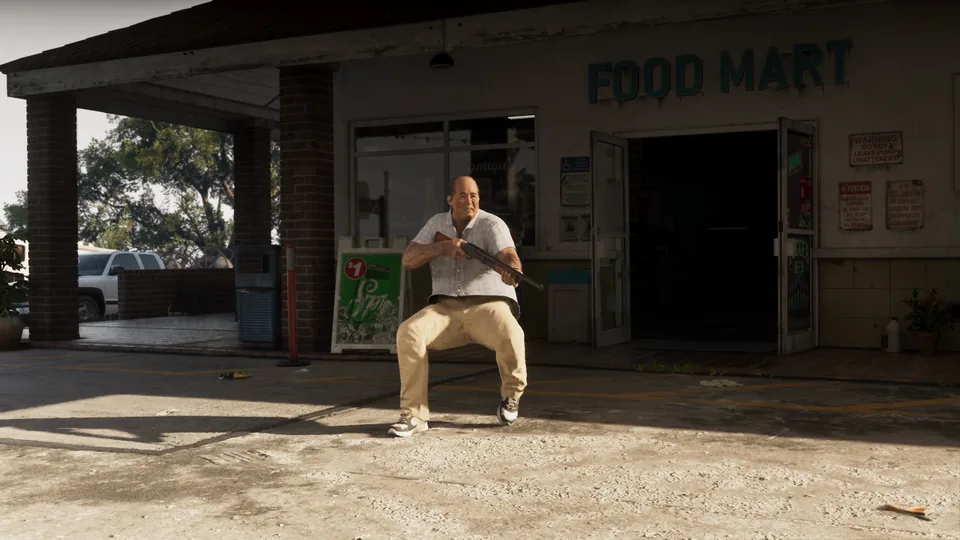 Capture officielle de GTA VI : Gas Station