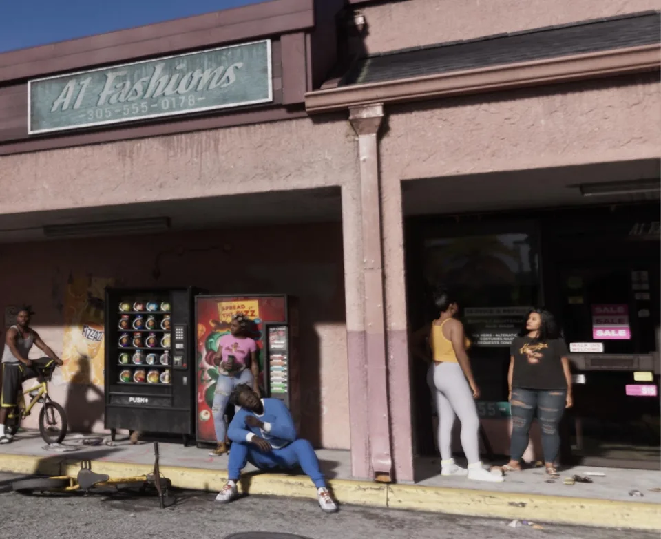 Capture officielle de GTA VI : A1 Fashions