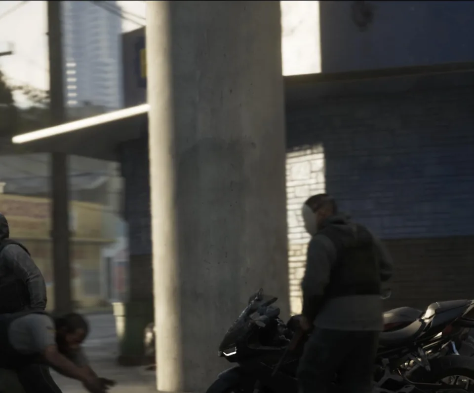 Capture officielle de GTA VI : Rideout Customs
