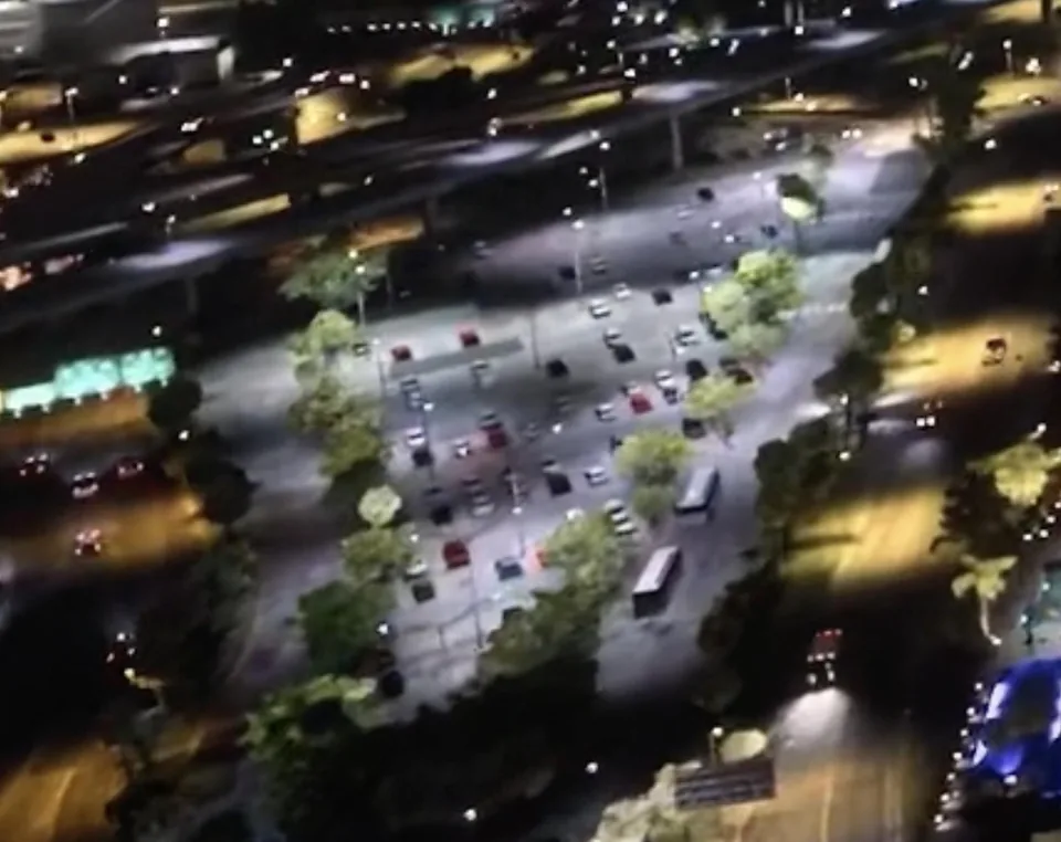 Captura oficial de GTA VI: Parking Lot