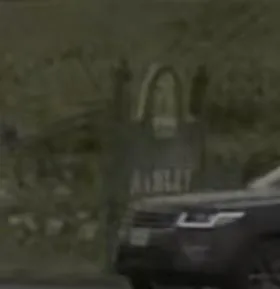 Capture officielle de GTA VI : "Welcome to Hamlet" Sign
