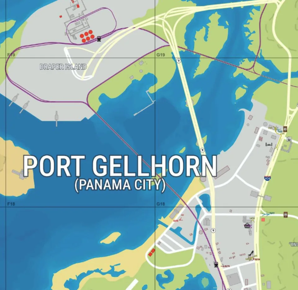 Screenshot ufficiale di GTA VI: Bocamar Bay