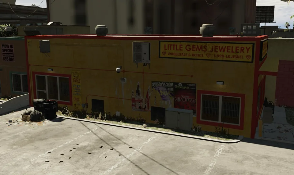 Captura oficial de GTA VI: Little Gems Jewellery