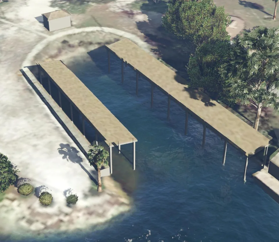 Capture officielle de GTA VI : Berth