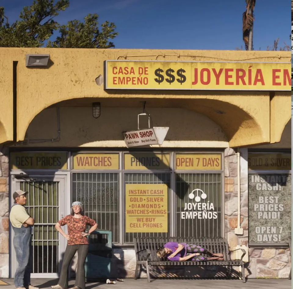 Offizieller Screenshot aus GTA VI: Joyeria Empenos