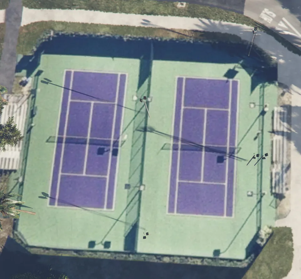 Capture officielle de GTA VI : Tennis Court