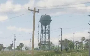 Offizieller Screenshot aus GTA VI: Wasserturm