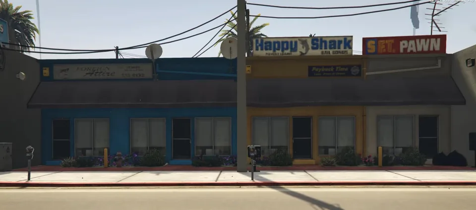 Offizieller Screenshot aus GTA VI: Gebäude L2832