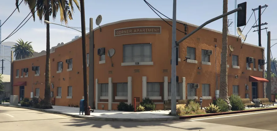 Capture officielle de GTA VI : Bâtiment L2849