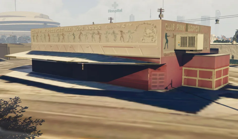 Capture officielle de GTA VI : Club Pink Pussycat