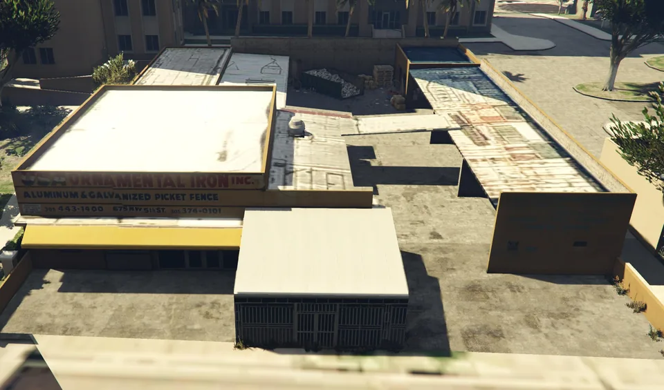 Capture officielle de GTA VI : USA Ornamental Iron