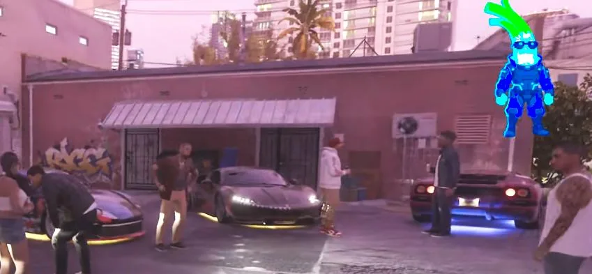 Capture officielle de GTA VI : Bâtiment L2921