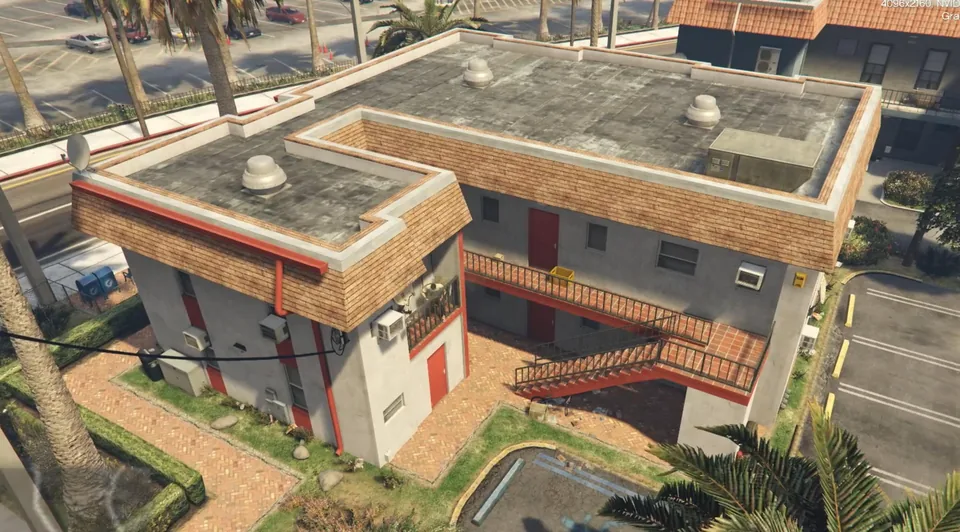 Capture officielle de GTA VI : Bâtiment L2962