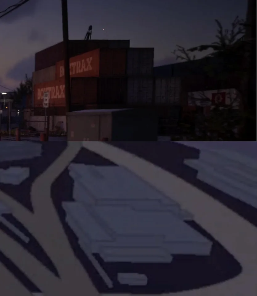 Screenshot ufficiale di GTA VI: Edificio L3025
