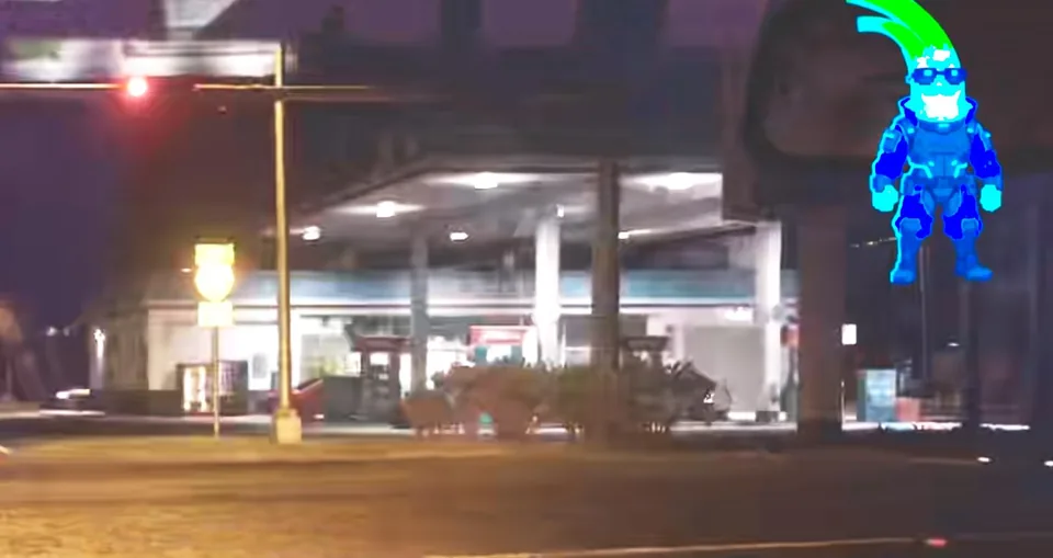 Captura oficial de GTA VI: Xero Gas Station