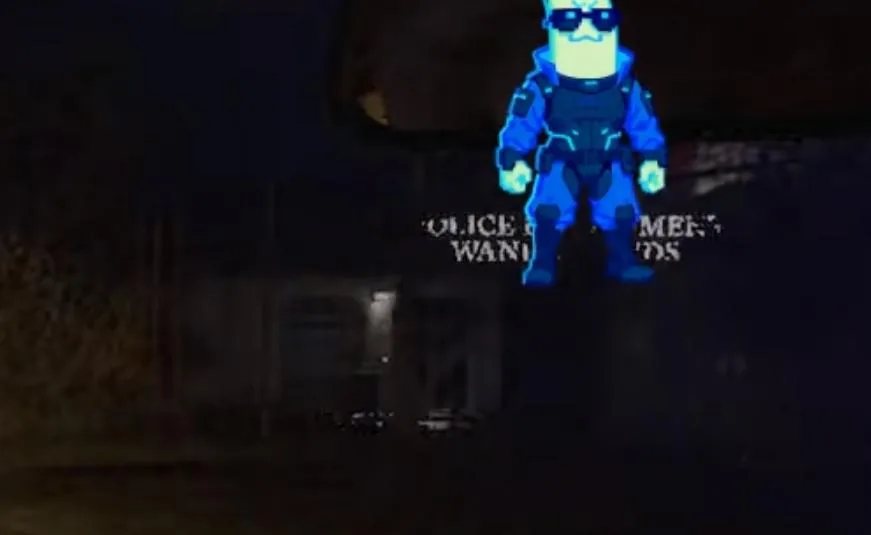 Offizieller Screenshot aus GTA VI: Waning Sands Police Department