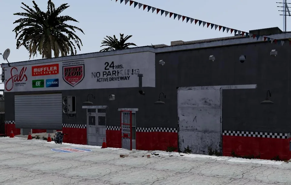 Screenshot ufficiale di GTA VI: 128 Beacom Blvd
