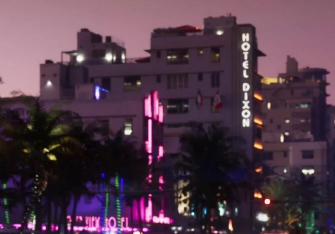 Capture officielle de GTA VI : Hotel Dixon